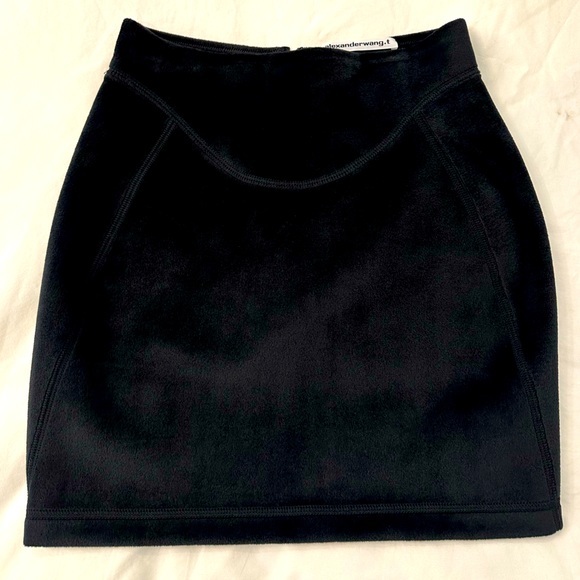Alexander Wang Fitted sculpted mini skirt New - Picture 4 of 9